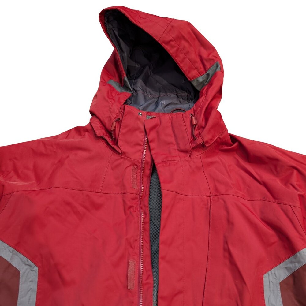 Helly Hansen Helly Tech Ski Jacket Red Grey Xl Wa… - image 2